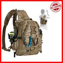 Travel X Water-Resistant Fishing Shoulder Bag - Ergonomic Design for Com... - $770.75 MXN
