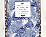 Hebridean Princess Scottish Night Menu A Celebration of Seafood - $27.80