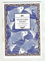 Hebridean Princess Scottish Night Menu A Celebration of Seafood - £21.77 GBP