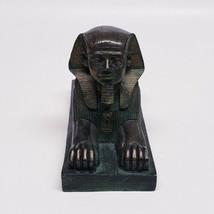 Egyptian STATUE Sphinx King Ammenemes II Altar Pyramid David Ent Figure ... - $55.33