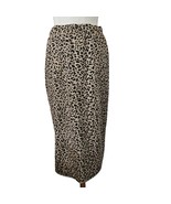 Animal Print Midi Pencil Skirt Size Medium  - £19.75 GBP