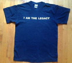 I Am The Legacy  Black Short Sleeve Graphic  T-shirt Size Medium - £7.03 GBP