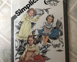 SIMPLICITY #9939 CINDERELLA DRESS IN TWO LENGTHS with Apron PATTERN 6 Cut - $13.97