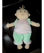 Manhattan Toy Baby Stella Doll Little Girl Plush 2008 Shirt Shorts 14 in... - $30.43 CAD