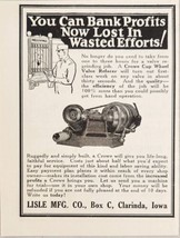 1926 Print Ad Crowe Cup Wheel Valve Refacer for Autos Lisle Mfg Clarinda... - £9.76 GBP