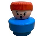 Fisher Price Little People Chubby Red Headed Boy EUC VTG  1990 - £7.20 GBP