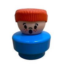 Fisher Price Little People Chubby Red Headed Boy EUC VTG  1990 - £7.20 GBP