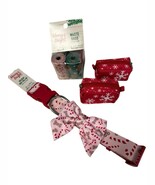 LOT Merry Bright Holiday Dog Collar Waste Bags and Holders Christmas XL ... - $27.06 CAD