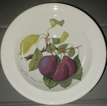 PORTMEIRION 6.75” Rimmed Cereal Bowl POMONA Goddess Of Fruit Reine Claud... - £19.65 GBP