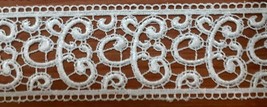 Lace Divider Macrame High 2 3/8in SWEET TRIMS 0.3oz8036AA Trimming Edge - £1.50 GBP
