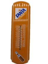 Fanta Orange Metal 17" Thermometer Retro Fahrenheit Only - $22.77