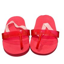 American Girl Julie Collection Red Flip Flop Sandals from Swimsuit Set - $17.28