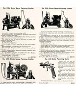 1922 N.T. Bushnell Binks Spray Paint Kits Advertisement Catalogue Hardwa... - $42.03 CAD