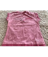 New England Patriots Football Girls Pink Embroidered Short Sleeve Shirt ... - $7.38 CAD