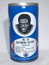 1977 Waymond Bryant Chicago Bears RC Royal Crown Cola Can NFL Football - £4.76 GBP