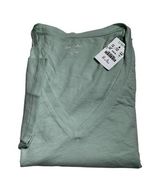 J.Crew Women’s Short Sleeve V- Neck Cotton T-Shirt.Mint Green.Sz.Large.NWT - $21.00