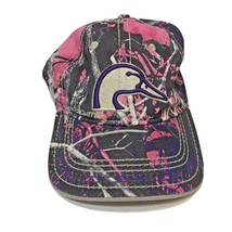 Ducks Unlimited Ladies Hat Cap Camo Duck Hunting Pink and Purple - £9.61 GBP