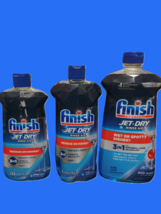 Finish Jet-Dry Rinse Aid Dishwasher Drying Agents Prevents Spots - Pack ... - $39.99
