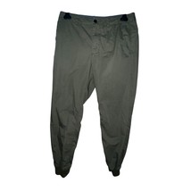 J Crew Men’s Olive Green Chino Jogger Pants Size 32 Regular Cotton Pocke... - $25.00