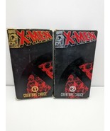 X-men Creators Choice VHS 1 &amp; 2 Video Tapes Night of Sentinals  &amp; Enter ... - $8.55