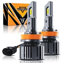 AUXBEAM H11 H9 H8 LED Headlight Bulbs Low Beam Fog Light 70W 20000LM 650... - £26.53 GBP