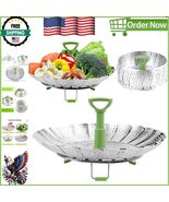 Multi-Functional Expandable Steamer Basket - Ideal for Veggies, Seafood ... - $262.55 MXN