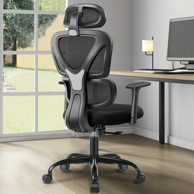 Coolhut Ergonomic Office Chair, 300lb Cap - Black - £185.44 GBP