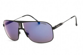 CARRERA 1043/S 0003 XT Matte Black/Grey Blue Mirror 65-12-140 Sunglasses New ... - £40.74 GBP