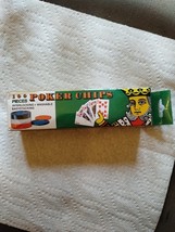 100 Piece Poker Chips Novelty Fun Gift Toy Collectable Interesting Prize - £4.60 GBP