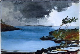 Art The coming storm by Winslow Homer Print Giclee Canvas - £7.58 GBP+