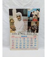 Vintage 1966 Sisters Of Mercy Sicuani Peru Chicago Illinois Calendar - $24.44 CAD