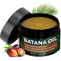 Organic Raw Batana Oil for Hair Growth, Thicker &amp; Stronger Hair - 4.3 oz - £12.24 GBP