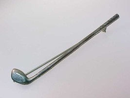 Vintage STERLING GOLF CLUB BROOCH Pin - 1930s - £34.48 GBP