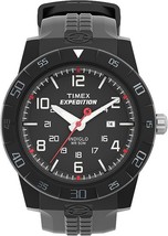 Timex T49831 Men&#39;s Expedition Rugged Core Black Resin Strap Watch - £39.10 GBP