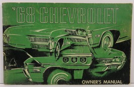 1968 Chevrolet Owner's Manual Operation and Maintenance Instructions - $9.99