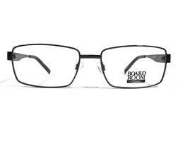 Boardroom Classics BC 8001 GUN Eyeglasses Frames Black Square Full Rim 55-17-145 - £18.51 GBP