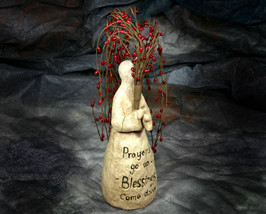 Primitive Country Angel with Pip Berries - $14.95