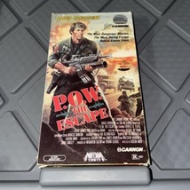 POW The Escape VHS Tape David Carradine Cannon Media Pre Owned Ex Rental... - £10.13 GBP