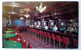 Golden Nugget Gambling Hall Casino Postcard Las Vegas Nevada Saloon Table Games - £4.37 GBP