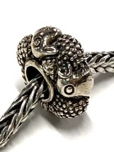 Authentic Trollbeads Paradise Birds Sterling Silver Bead Charm 11518, New - £32.30 GBP