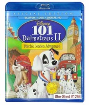 101 Dalmatians II: Patch&#39;s London Adventure (Blu-Ray / DVD) Disney Family Movie - £3.94 GBP