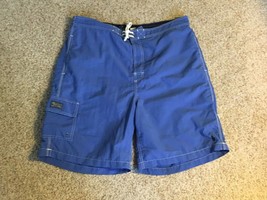 POLO RALPH LAUREN Mens XXL Lite Blue Swim Trunks Shorts - £20.35 GBP