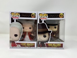 Funko Pop-Movies Set of 2 Horror lot Dracula Van Helsing 1075 Prince - £20.87 GBP