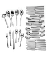 Lenox Talton 77 Piece Flatware Set Service For 12 Stainless Steel 18/10 ... - £135.20 GBP