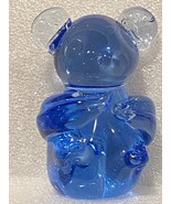 Small 3&quot; Blue Glass Koala Figurine *Pre-Owned* BT1 - £7.71 GBP