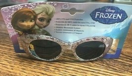 NEW NWT Girls Kids Disney Frozen Elsa Sunglasses Red sparkle snowflakes glitter - £4.80 GBP
