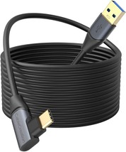 Cablecreation 16Ft Link Cable Compatible With Meta Quest Pro/Quest2/Pico4, Usb - £31.33 GBP