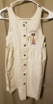 Denim Apparel -EMBROIDERED &quot;Cattitude&quot; Ivory Dress  Size XL            B23 - $19.35