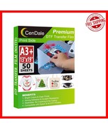 DTF Transfer Film 13”x19” - A3 Plus, 50 Sheets for Seamless DIY Printing - $948.01 MXN