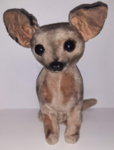 Kamar Vintage 1967 Stuffed Dog Cute Chihuahua Plush Stuffed Animal 9&quot; Br... - £27.61 GBP